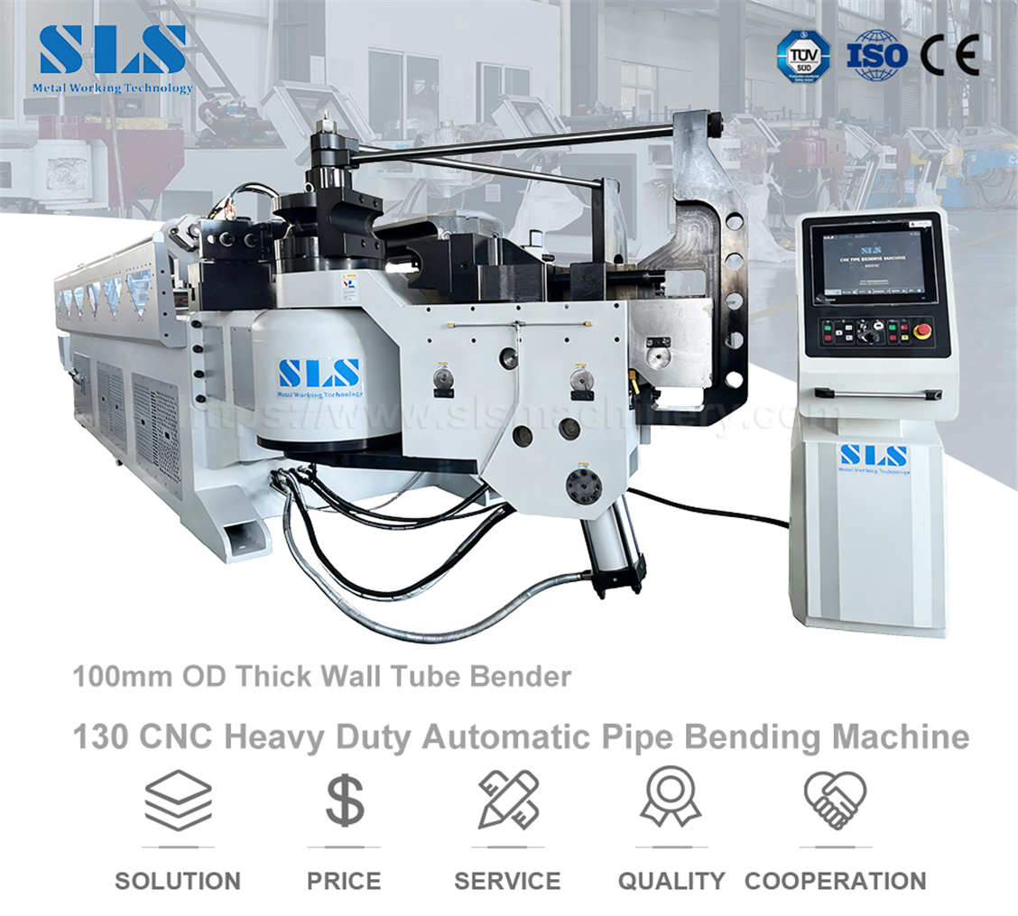 X-130CNC. 007.Heavy‑Duty 3A‑1S Large Tube Bender X-130CNC. 007. Wytrzymała giętarka do dużych rur 3A-1S