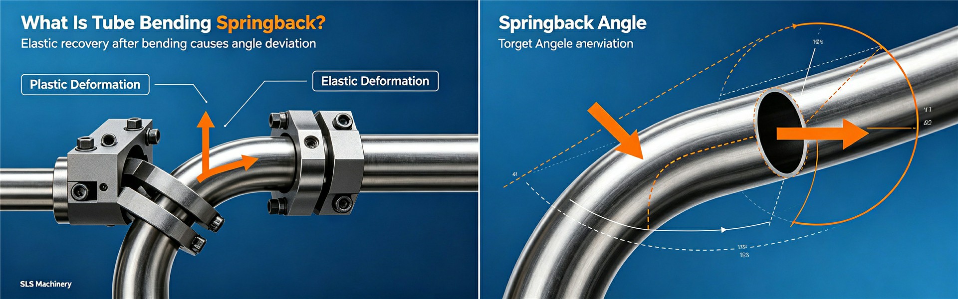 02. What Is Tube Bending Springback and Why Does It Happen 02. Co to jest sprężynowanie zginania rur i dlaczego tak się dzieje