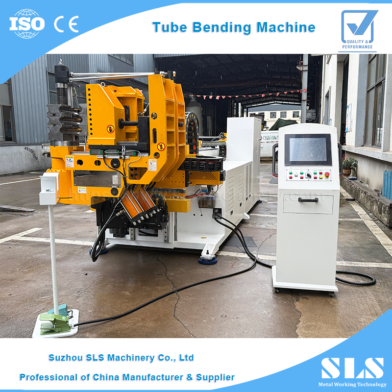 Ekonomiczna automatyczna maszyna do zginania rur | CNC Tube Bender - 76 Modle 5 Oś 3 Warstwa umiera z zgięciem push