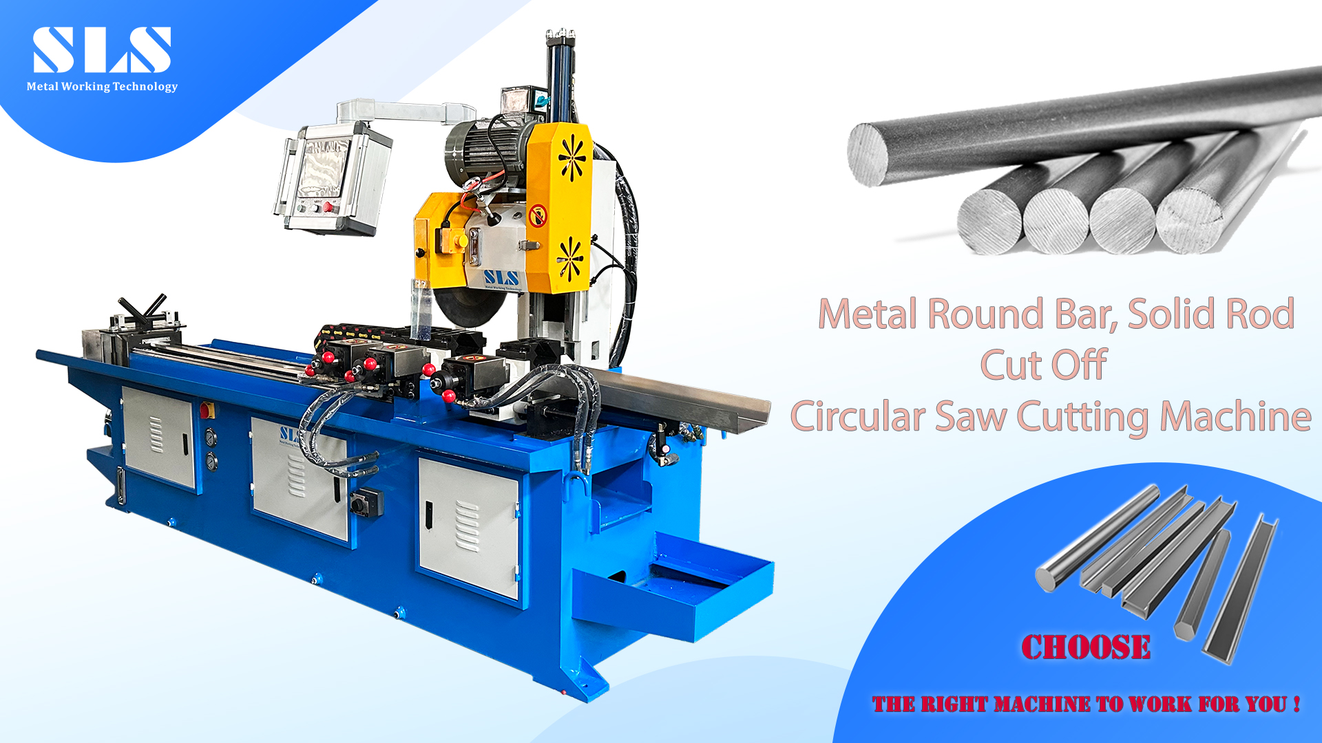 MC-425CNC | Automatyczna piła okrągła, metalowy pręt odcięty, stalowa okrągła maszyna do cięcia