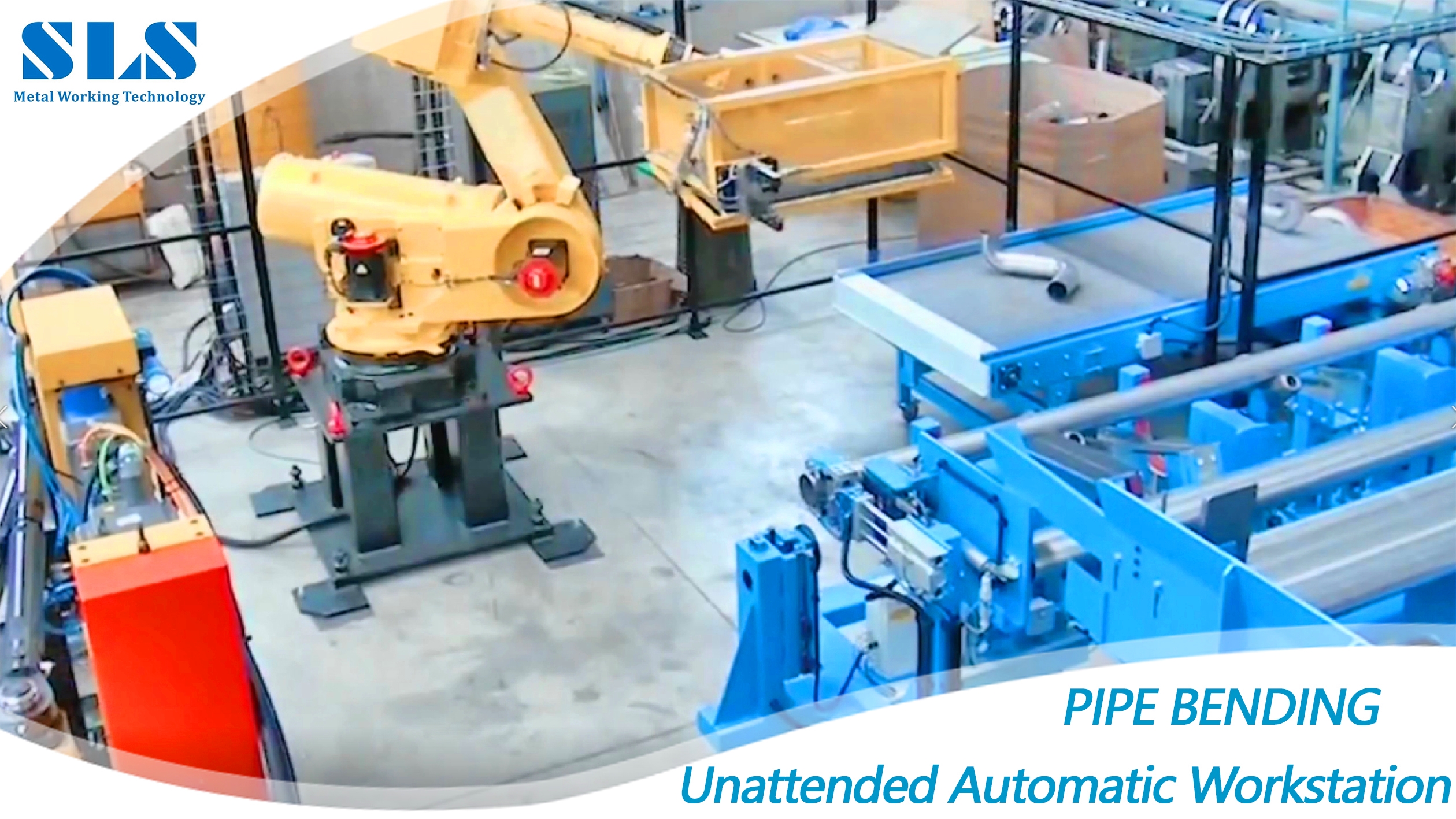 CNC Pipe Bender of Bez opieki automatycznej stacji roboczej | Technologia zginająca forma SLS Maszyna