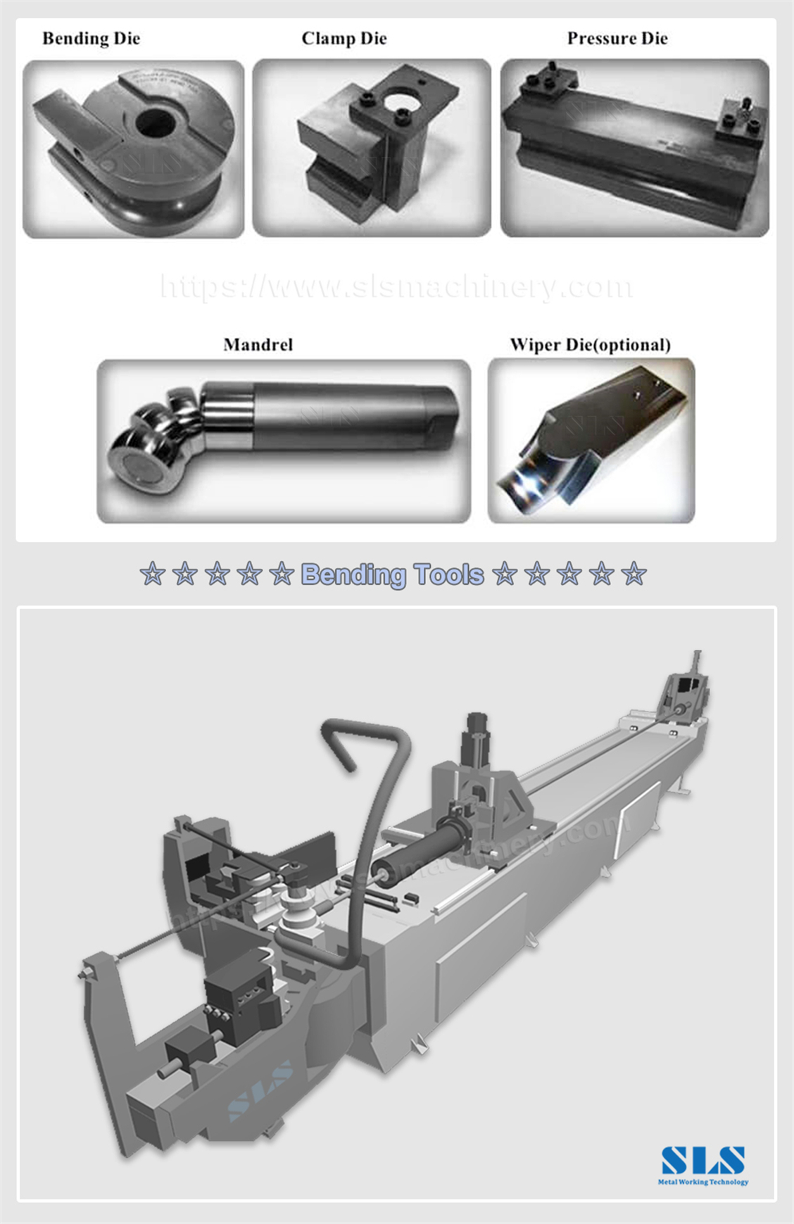 X. Matryce do gięcia rur. Narzędzia do gięcia. 003