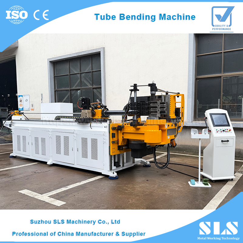 Ekonomiczna automatyczna maszyna do zginania rur | CNC Tube Bender - 76 Modle 5 Oś 3 Warstwa umiera z zgięciem push